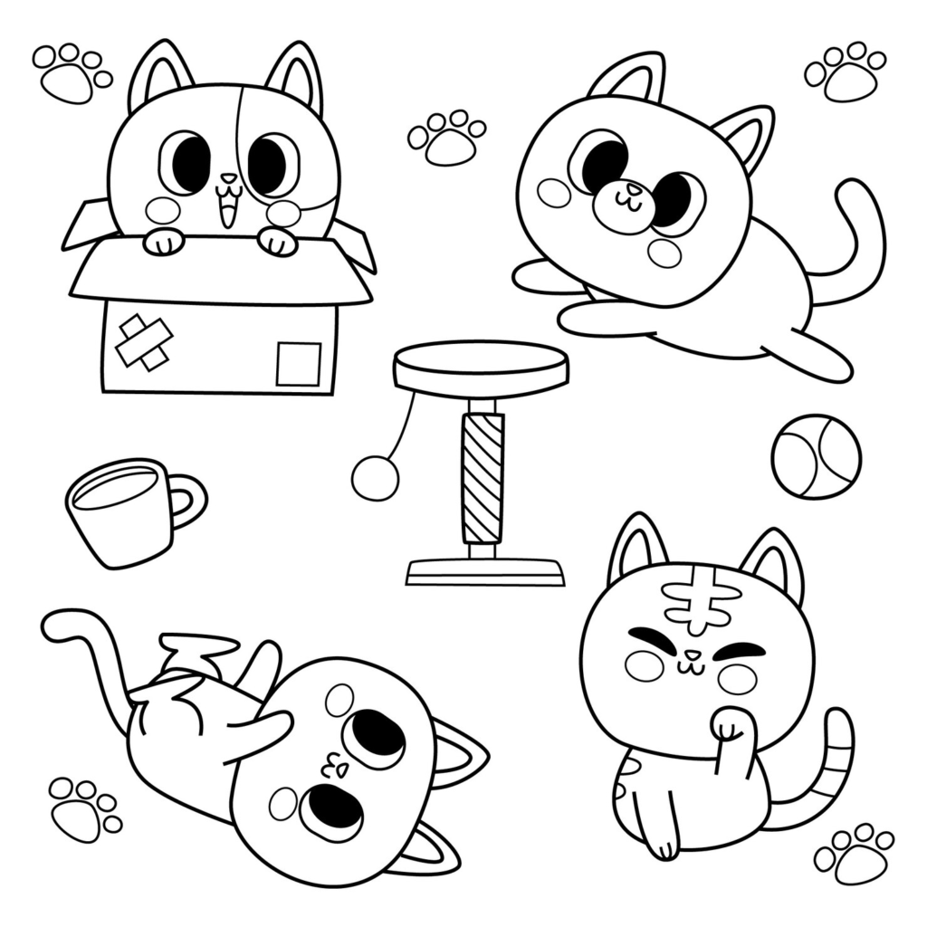 What Are Hello Kitty Coloring Pages?