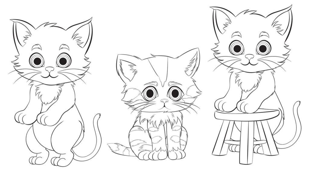 Hello Kitty Coloring Pages for Different Uses